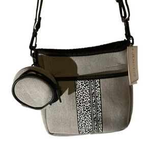 JEN and Co. crossbody bag with attachable small bag Vegan NWT​​​